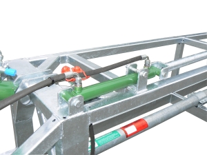 Hydraulische Düsenverstellung Hydraulische Düsenverstellung