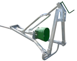 D-Bock schwenkbar mit Verstellspindel D-Bock schwenkbar mit Verstellspindel