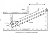 Einbaumaße Rührwerkskorb eckig 625 x 625