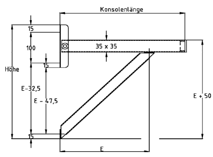 Konsolen 35 x 35 Konsolen 35 x 35