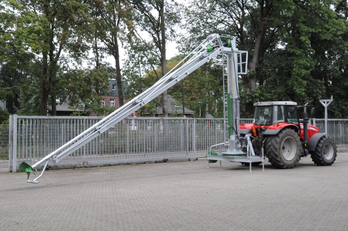 Rührwerkturm drehbar und höhenverstellbar